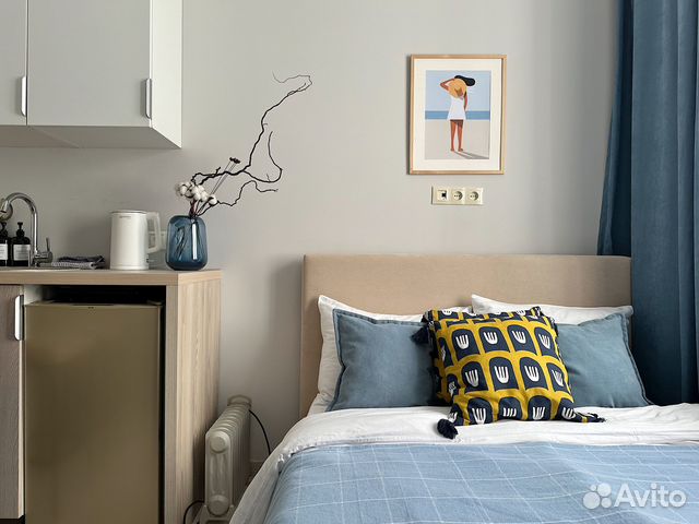 Квартира-студия, 12 м², 1 кровать 
Квартира-студия, 12 м², 1 кровать