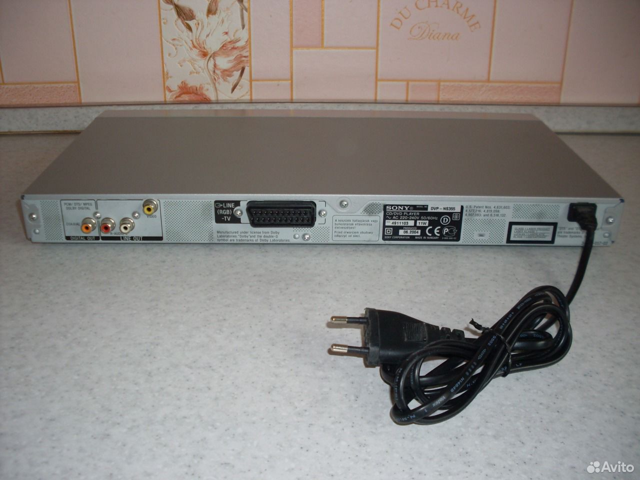 Sony dvp ns355 схема