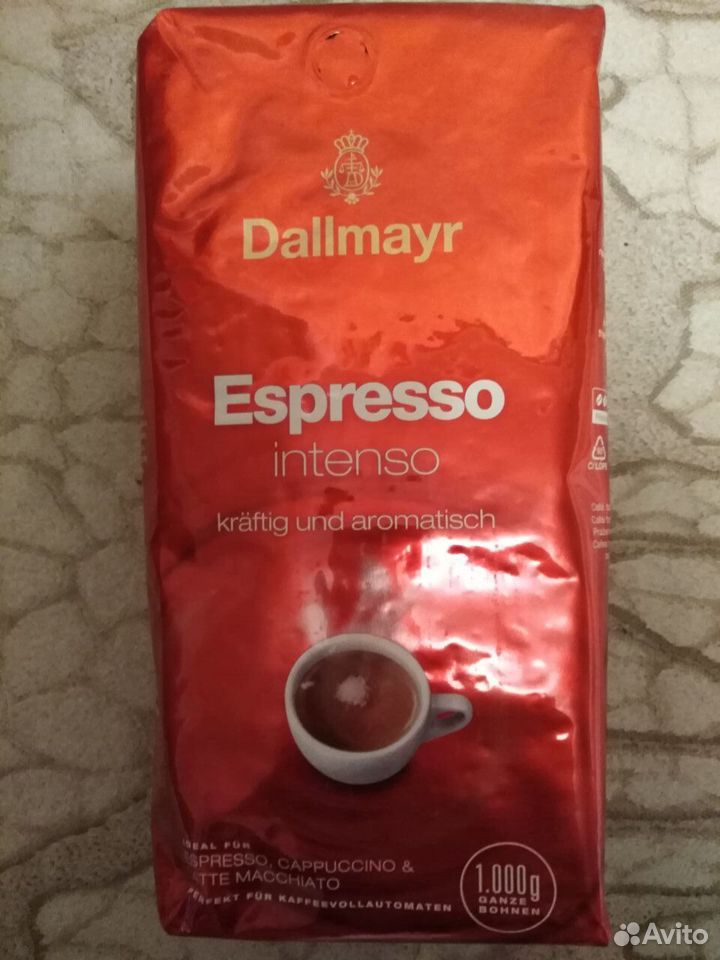 Зерновой кофе dallmayr espresso intenso 1 кг купить на Зозу.ру - фотография № 1