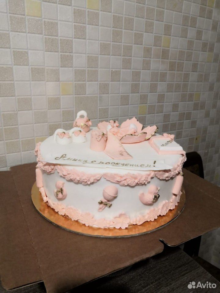 Торт для новорожднных купить на Зозу.ру - фотография № 1
