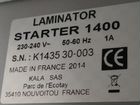Ламинатор Starter 1400 объявление продам