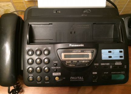 Факс Panasonic с телефоном