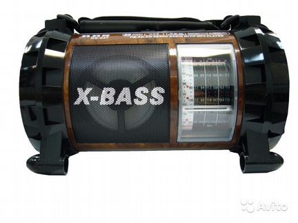 Магнитола X-bass RRS RS-647 + Фонарик 1Led (С)