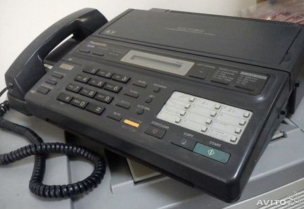 Стационарный телефон-факс Panasonik KX-F130