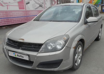 Opel Astra 1.6 AMT, 2006, хетчбэк, битый