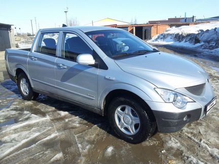 SsangYong Actyon Sports 2.0 МТ, 2008, 80 000 км