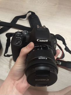 Фотоаппарат Canon EOS 200D Kit 18-55mm IS STM черн