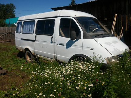 ГАЗ ГАЗель 3221 2.4 МТ, 2002, микроавтобус