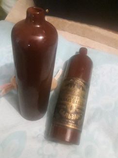 Бутылка (керамика) рижский чёрный бальзам одна шту