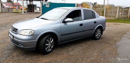 Opel Astra 1.6 МТ, 2003, седан