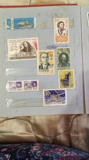 Почтовые марки старые 250 штук от 60 до 80 годов д