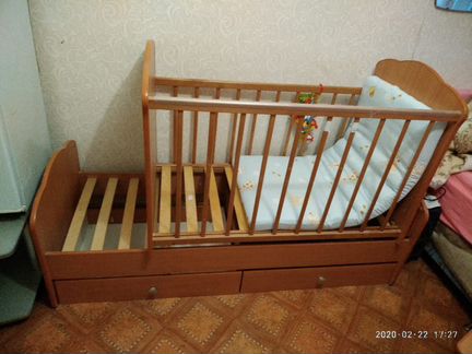 Кровать трансформер детская