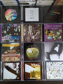 CD диски LED zeppelin, D,purple,P,Floyd,Beatles