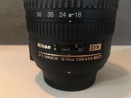 Объектив Nikon af-s 18-70 3.5-4.5g ed