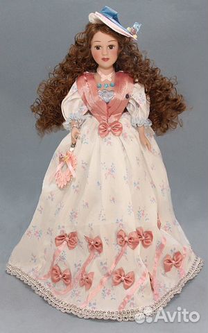 Фарфоровая кукла Наталья