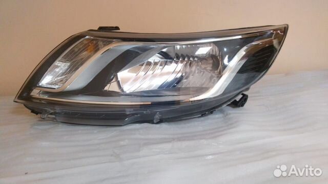 Блок фара левая KIA RIO 11-15 (под корректор)