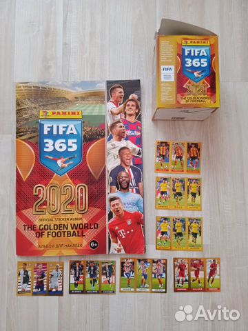 Наклейки panini fifa 365 - 2020