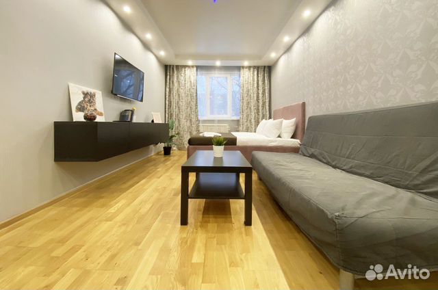 

1-к. квартира, 36 м², 2 кровати