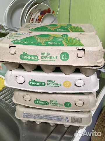 Ячейки для яйц 60 шт