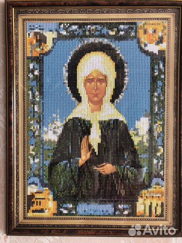 Икона Святая Матрона Московская