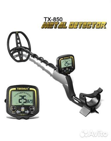 Металлоискатель TX850 новый+аккумулятор