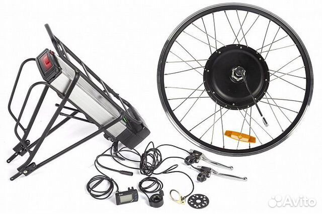Электроколесо для велосипеда акб 48V 15.4А/ч