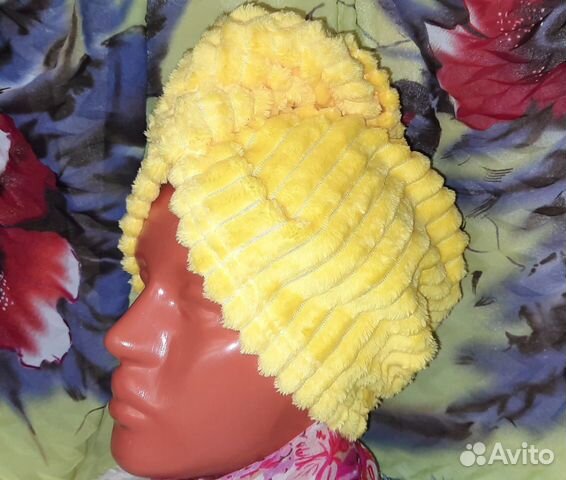 Полотенце чалма для сушки для волос