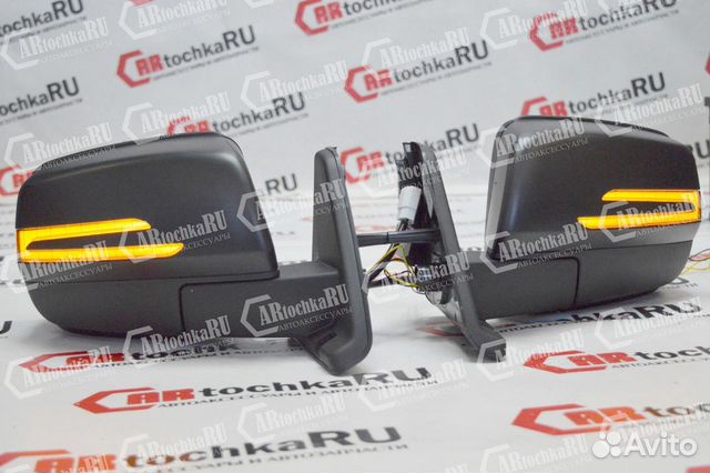 Оригинальные зеркала niva urban с накладками