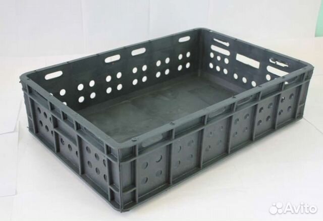 Ящики 600х400х150 (дно сплошное) полипропилен