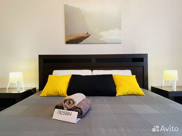 

1-к. квартира, 36 м², 2 кровати