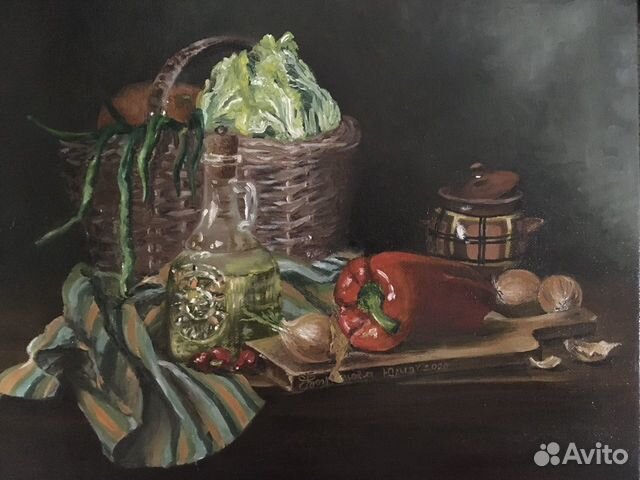 Картина маслом на холсте