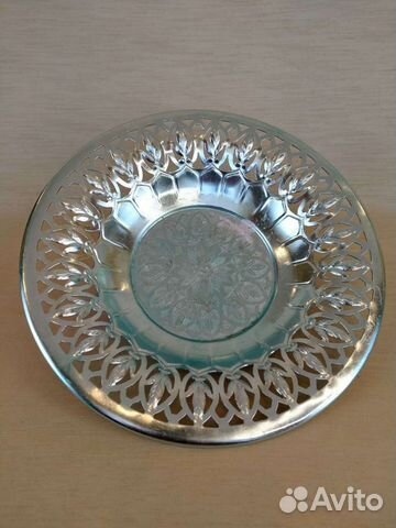 Тарелка хлебница сухарница