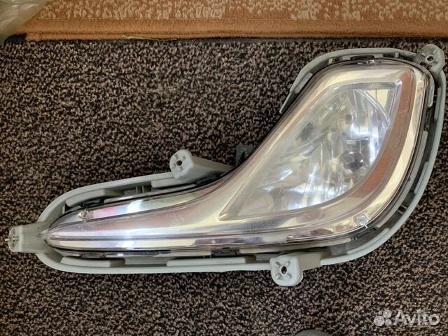 Левая противотуманная фара для Hyundai Solaris
