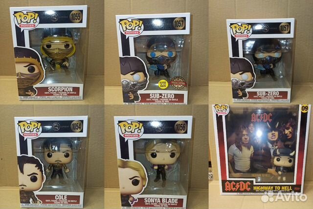 Фигурки Funko POP Movies Mortal Kombat Scorpion