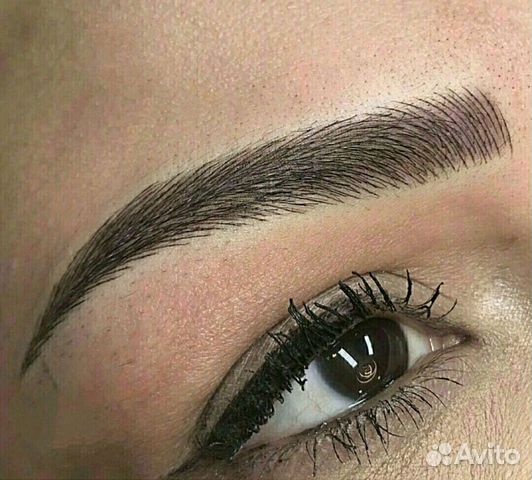 Микроблейдинг бровей (волосковый татуаж)