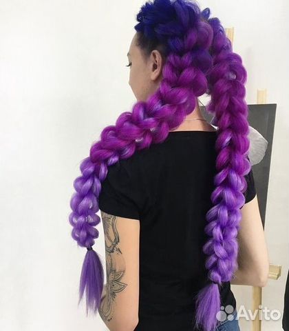 Съёмные 3д косы
