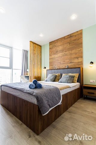 

1-к. квартира, 46 м², 2 кровати