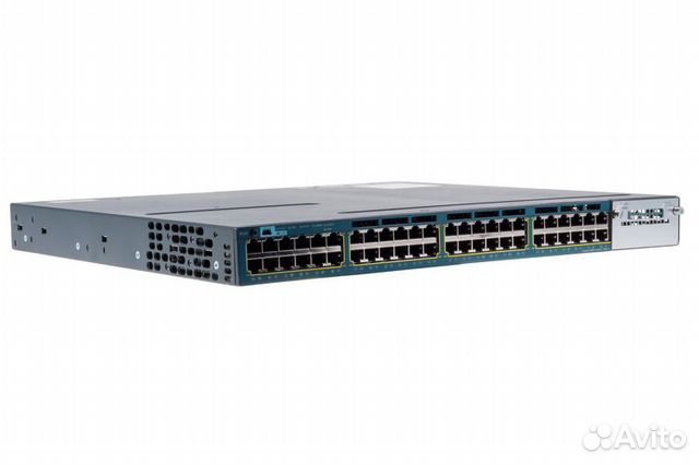 Коммутатор (свич) Cisco WS-C3560X-48P-E