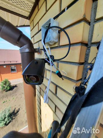 Установка видеонаблюдения