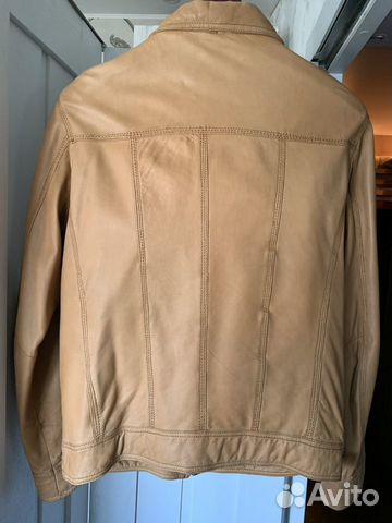 Куртка кожаная после химчистки 50 размера