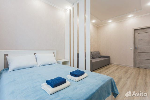 

1-к. квартира, 37 м², 2 кровати