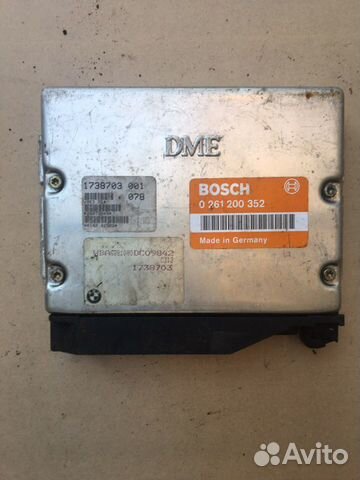 Блок управления двигателем (эбу) BMW 7 E32 1986-19