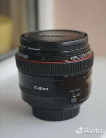 Объектив canon EF 50mm f/1.2L USM