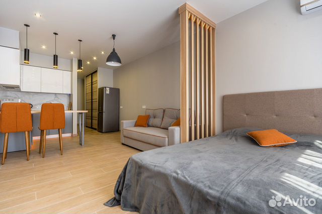 

Квартира-студия, 37 м², 2 кровати