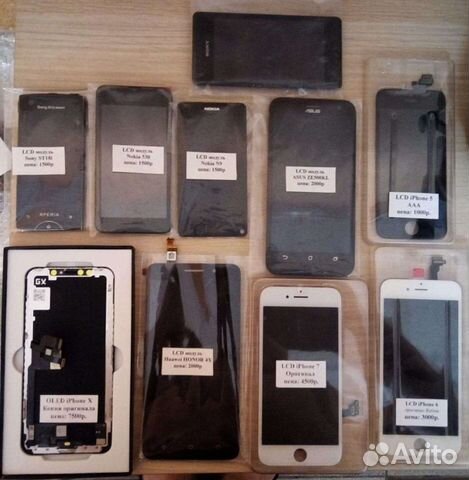 Дисплеи/LCD модули/телефонов/смартфонов