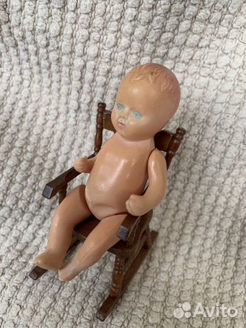Кукла СССР.Пупс, целлулоид. 11 см