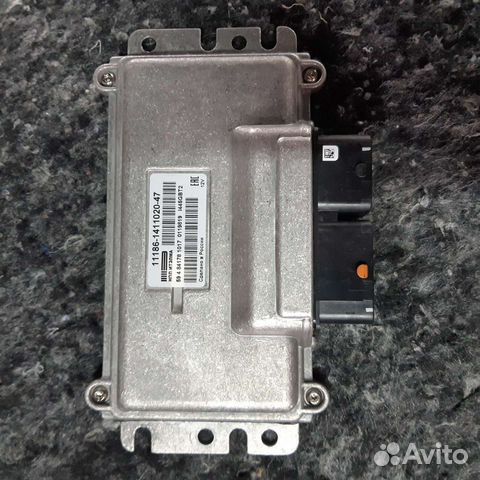 Блок управления двигателем эбу Лада Гранта FL