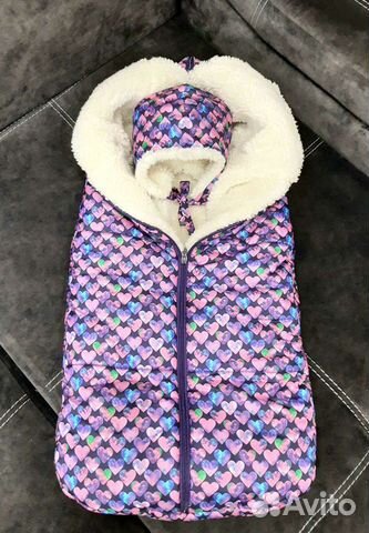 Зимний конверт в коляску