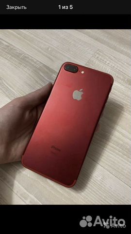 iPhone 7 plus 128gb red