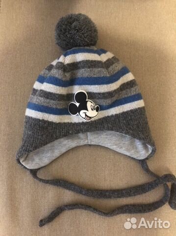 Шапка зимняя детская для мальчика